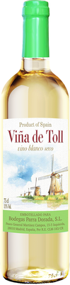 Вино столовое белое сухое «Vina de Toll Blanco Seco»