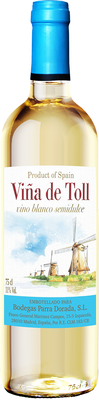 Вино столовое белое полусладкое «Vina de Toll Blanco Semidulce»