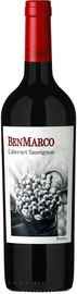 Вино красное сухое «BenMarco Cabernet Sauvignon» 2015 г.