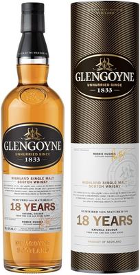 Виски шотландский «Glengoyne 18 Years Old» в тубе
