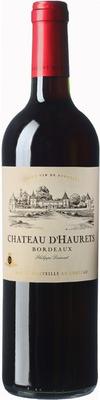 Вино красное сухое «Chateau D'Haurets Bordeaux» 2015 г.