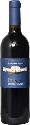 Вино красное сухое «Fattoria Le Pupille Pelofino Maremma Toscana» 2017 г.