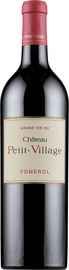 Вино красное сухое «Chateau Petit Village Pomerol» 2012 г.