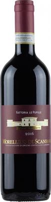Вино красное сухое «Fattoria Le Pupille Morellino Di Scansano, 0.75 л» 2016 г.