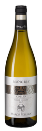 Вино белое сухое «Collio Pinot Grigio Mongris, 0.75 л» 2017 г.