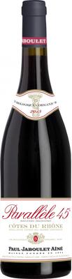 Вино красное сухое «Parallele 45 Rouge, 0.75 л» 2015 г.