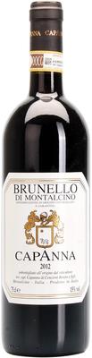 Вино красное сухое «Capanna Brunello di Montalcino, 1.5 л» 2012 г.