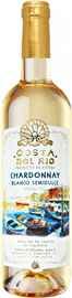 Вино белое полусладкое «Costa del Rio Chardonnay»
