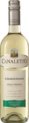 Вино белое сухое «Canaletto Chardonnay Trevenezie» 2017 г.