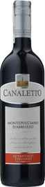 Вино красное сухое «Canaletto Montepulciano d’Abruzzo» 2017 г.