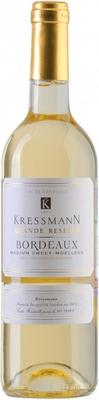 Вино белое полусладкое «Kressmann Grande Reserve Bordeaux Blanc» 2016 г.