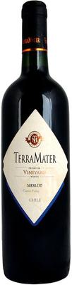 Вино красное сухое «TerraMater Vineyard Reserve Merlot» 2015 г.