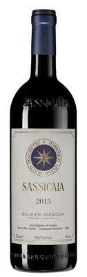 Вино красное сухое «Sassicaia Bolgheri Sassicaia» 2015 г.