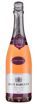 Вино игристое розовое брют «Brut Dargent Pinot Noir Rose» 2017 г.