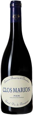 Вино красное сухое «Domaine Fougeray de Beauclair Clos Marion Rouge Fixin, 0.75 л» 2015 г.