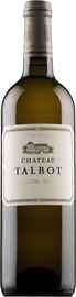 Вино белое сухое «Caillou Blanc du Chateau Talbot Bordeaux» 2014 г.