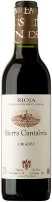 Вино красное сухое «Sierra Cantabria Crianza Rioja, 0.375 л» 2014 г.