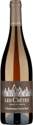 Вино белое сухое «Les Cretes Chardonnay Cuvee Bois» 2014 г.