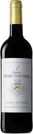 Вино красное сухое «Chateau Franc Coutelin» 2012 г.