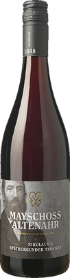 Вино красное сухое «Nikolaus N. Spatburgunder troken» 2015 г.
