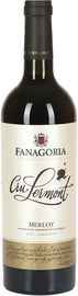 Вино красное сухое «Fanagoria Cru Lermont Merlot» 2015 г.