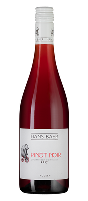 Вино красное полусухое «Hans Baer Pinot Noir» 2017 г.