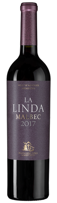 Вино красное сухое «Malbec La Linda» 2017 г.