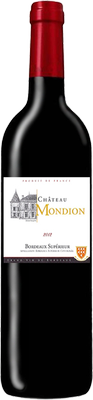 Вино красное сухое «Chateau Mondion» 2016 г.