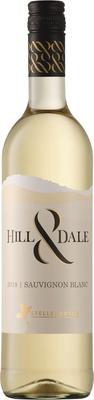 Вино белое сухое «Sauvignon Blanc Hill & Dale» 2018 г.