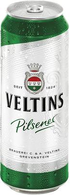 Пиво «Veltins Pilsener» в железной банке