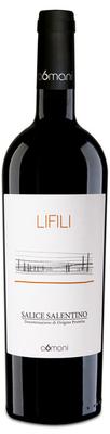 Вино полусухое красное «Lifili Salice Salentino»