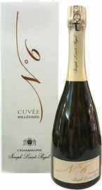 Шампанское белое брют «Champagne Loriot-Pagel Cuvee N°6» 2004 г. в подарочной упаковке