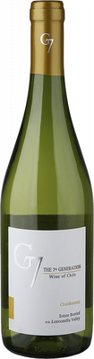 Вино белое сухое «G7 Chardonnay Loncomilla Valley Vina Carta Vieja, 0.75 л» 2018 г.
