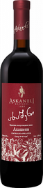 Вино красное полусладкое «Akhasheni Askaneli Brothers» 2017 г.