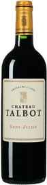 Вино красное сухое «Chateau Talbot Saint Julien» 2014 г.