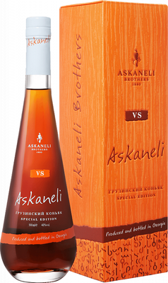 Коньяк грузинский «Askaneli VS» в подарочной упаковке