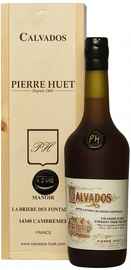 Кальвадос «Pierre Huet Calvados 42 Ans Straight from The Cask» в деревянной подарочной упаковке