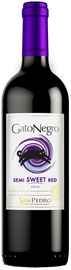 Вино красное полусладкое «Gato Negro Semi-Sweet»