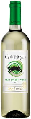 Вино белое полусладкое «San Pedro Gato Negro» 2019 г.