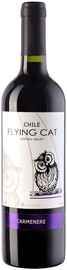 Вино красное сухое «Flying Cat Carmenere» 2018 г.