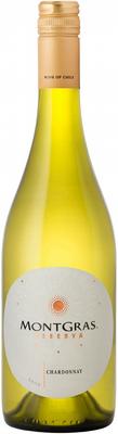 Вино белое сухое «MontGras Reserva Chardonnay Colchagua Valley» 2015 г.