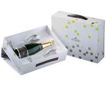 Шампанское белое брют «Champagne Jacquart Brut Mosaique» в подарочной упаковке с 2-мя бокалами