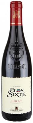 Вино красное сухое «Lirac Domaine du Clos de Sixte» 2015 г.