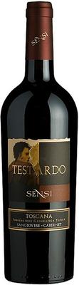 Вино красное сухое «Sensi Testardo Sangiovese-Cabernet»