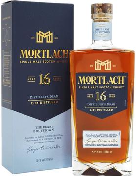 Виски шотландский «Mortlach 16 Years Old» в подарочной упаковке
