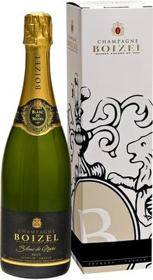 Шампанское белое брют «Boizel Blanc de Noirs Brut» в подарочной упаковке