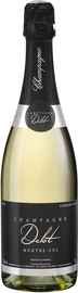 Шампанское белое брют «Champagne Delot Montre-Cul Brut Blanc de Blancs»