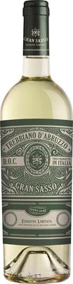 Вино белое сухое «Trebbiano D’Abruzzo Gran Sasso» 2016 г.