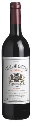 Вино красное сухое «Chateau Gaudin Pauillac» 2002 г.
