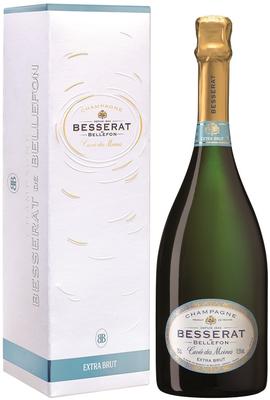 Шампанское экстра брют «Extra Brut Cuvee Des Moines Besserat De Bellefon»